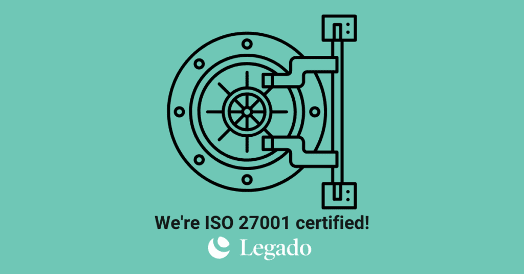 We're ISO 27001 certified!